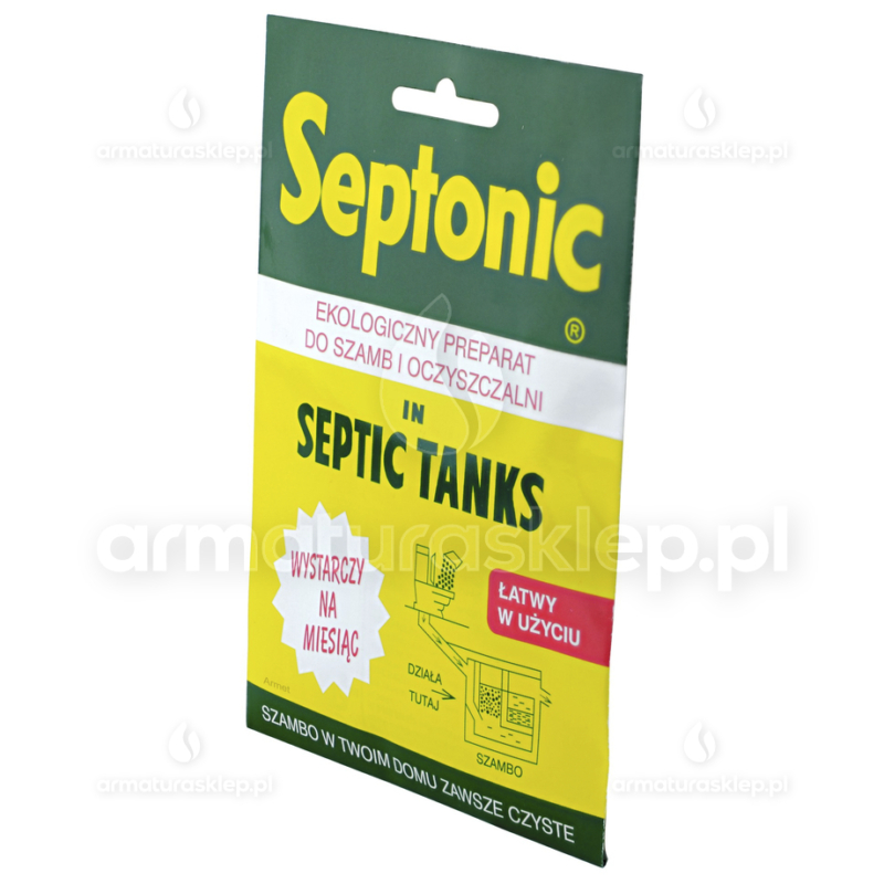 Aktywator SEPTONIC do szamb i oczyszczalni 17,75g