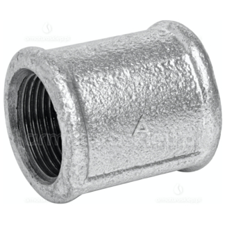 MUFA żeliwna ocynkowana 1/2" DN15 GW złączka