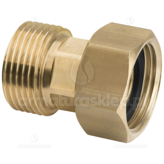 PÓŁŚRUBUNEK mosiężny UNIWERSALNY PROSTY 3/4"x3/4" mosiądz do kotła
