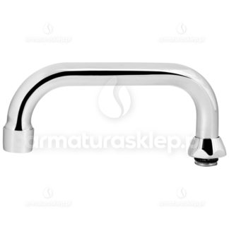 WYLEWKA rurkowa do baterii ściennej 1/2" C 250 mm