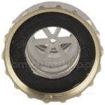 KOŃCÓWKA zaworu kranu czerpalnego 1/2" (GW 3/4") spust wylewka na wąż 14mm