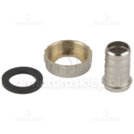 KOŃCÓWKA zaworu kranu czerpalnego 1/2" (GW 3/4") spust wylewka na wąż 14mm