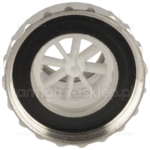 KOŃCÓWKA zaworu kranu czerpalnego 3/4" (GW 1") spust wylewka na wąż 20mm