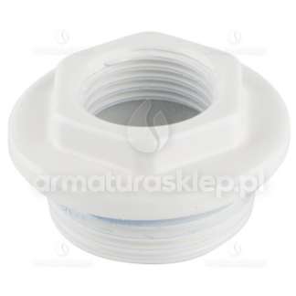 KOREK grzejnika aluminiowego 1x1/2 LEWY redukcja naba