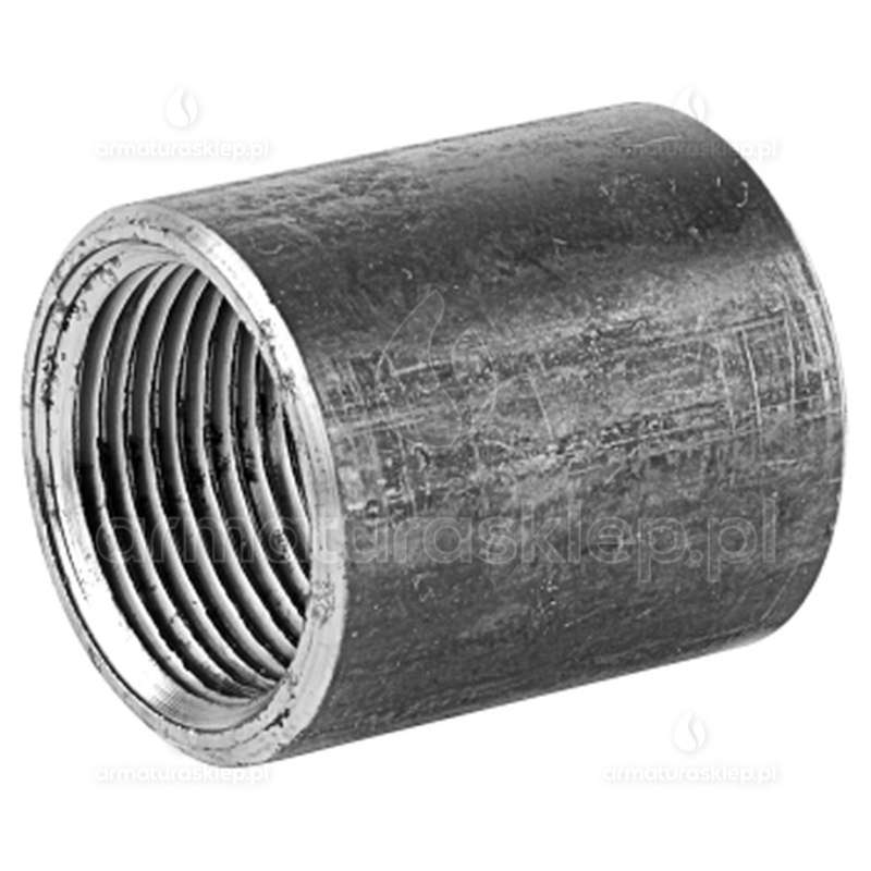 MUFA stalowa 1/2 DN15 do spawania SPAWALNICZA