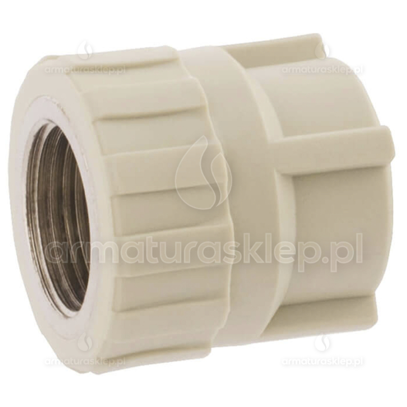 ZŁĄCZKA PP-R zgrzewana prosta 16 x 1/2 GW przejście