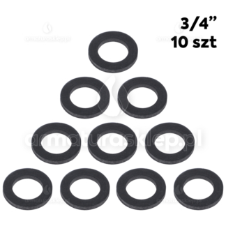 10x USZCZELKA węża wężyka gumowa 3/4" hydrauliczna