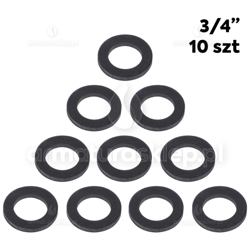 10x USZCZELKA węża wężyka gumowa 3/4" hydrauliczna
