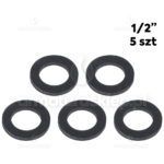 5x USZCZELKA węża wężyka gumowa 1/2" hydrauliczna