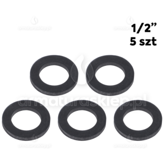 5x USZCZELKA węża wężyka gumowa 1/2" hydrauliczna