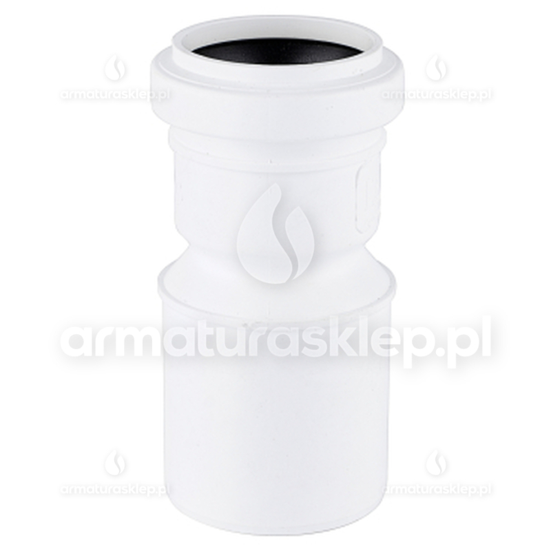 REDUKCJA kanalizacyjna PCV 50x40 mm zwężka PP długa