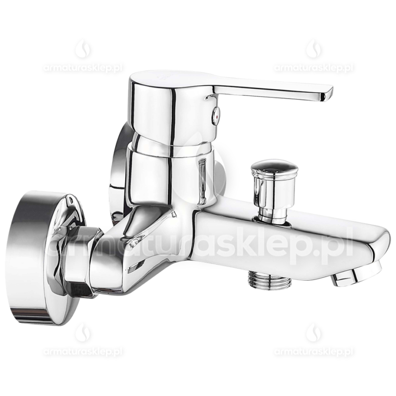 BATERIA BRALOS Invena wannowa chrom BW-07-001-A