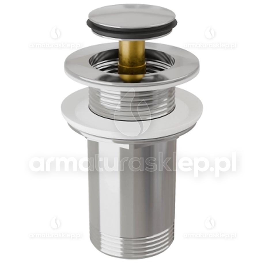 KOREK Spust umywalki klik-klak bez przelewu GL2195