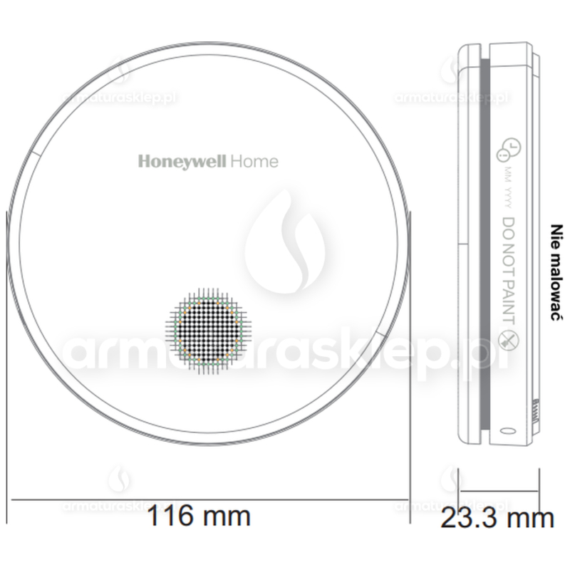 Czujnik dymu HONEYWELL R200S