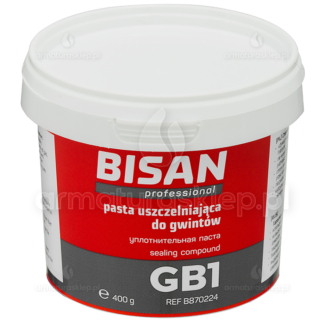 PASTA uszczelniająca 400g GB1 BISAN WODA GAZ