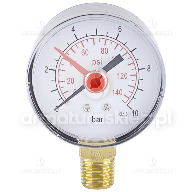 REDUKTOR CIŚNIENIA WODY 3/4 z manometrem 10 bar