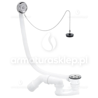 SYFON Wannowy fi 50 z korkiem VIEGA 6387