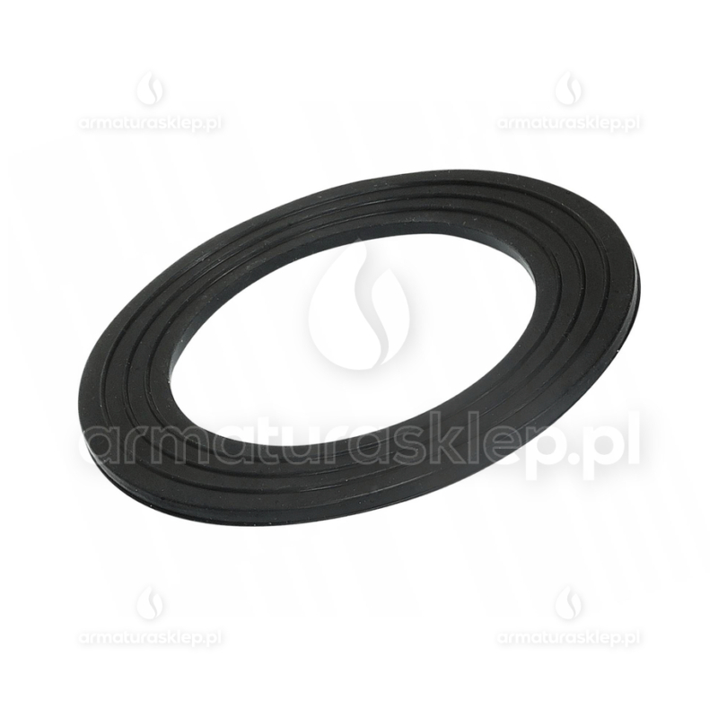USZCZELKA do gardzieli, kielicha syfonu zlewu/umywalki guma 70x47 mm