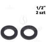 2x USZCZELKA węża wężyka gumowa 1/2" hydrauliczna
