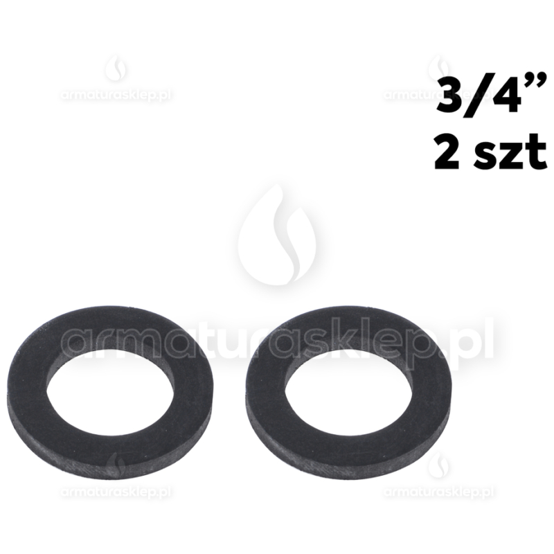 2x USZCZELKA węża wężyka gumowa 3/4" hydrauliczna