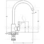 BATERIA ZGR zlewozmywakowa EZA4-D090