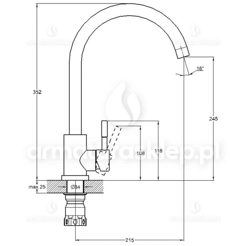 BATERIA ZGR zlewozmywakowa EZA4-D090