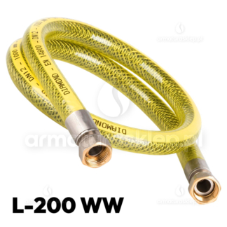 WĄŻ kuchenki gazowej WW 200 cm (2 m) przyłącze elastyczne CMG Flex gazu