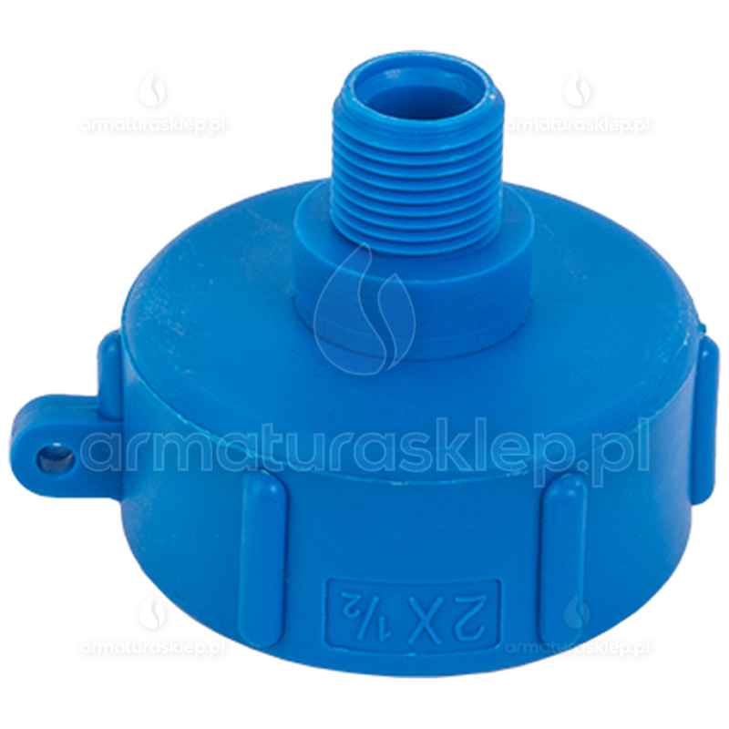 ZŁĄCZE PRZEJŚCIE adapter do mauzera S60x6 GW x 1/2" GZ IBC NAKRĘTKA REDUKCJA