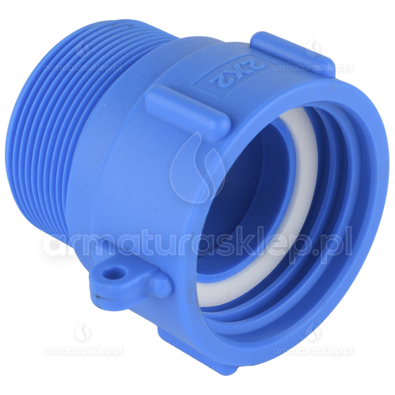 ZŁĄCZE PRZEJŚCIE adapter do mauzera S60x6 GW x 2" GZ IBC NAKRĘTKA REDUKCJA