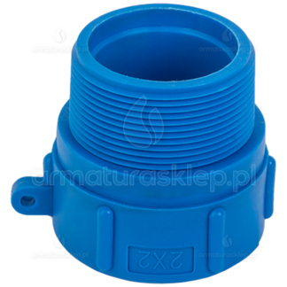 ZŁĄCZE PRZEJŚCIE adapter do mauzera S60x6 GW x 2" GZ IBC NAKRĘTKA REDUKCJA