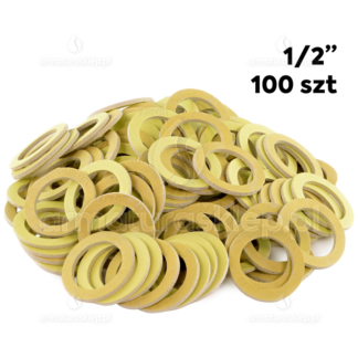 100x USZCZELKA węża temafast ECO 1/2" płaska żółta kryngielit