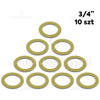 10x USZCZELKA węża temafast ECO 3/4" płaska żółta kryngielit