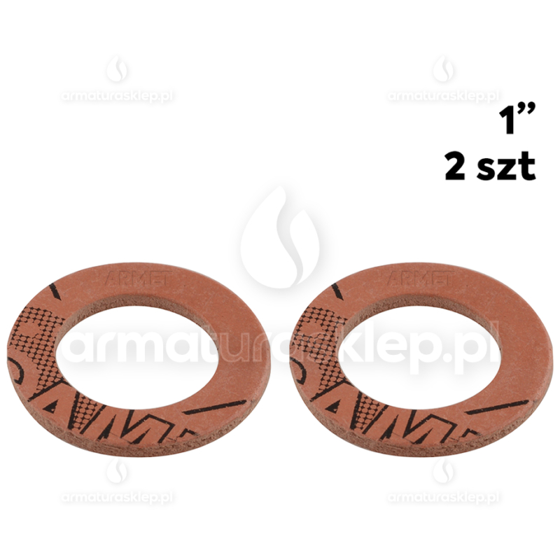 2x USZCZELKA węża gambit AF-200U 1" płaska WODA GAZ SOLAR