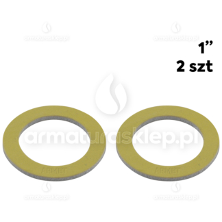 2x USZCZELKA węża temafast ECO 1" płaska żółta kryngielit