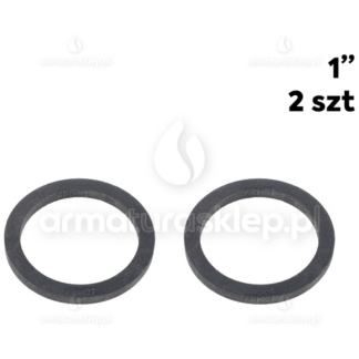 2x USZCZELKA wodomierza gumowa 1" płaska guma