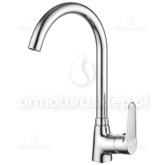 BATERIA zlewozmywakowa stojąca ATEZ z wylewką U BTK_068D