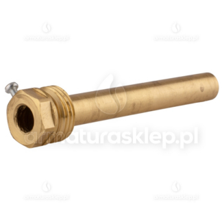TULEJA przedłużka do manometru 1/2" 100mm termometru 10cm pochewka stopka