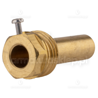 TULEJA przedłużka do manometru 1/2" 50mm termometru 5cm pochewka stopka