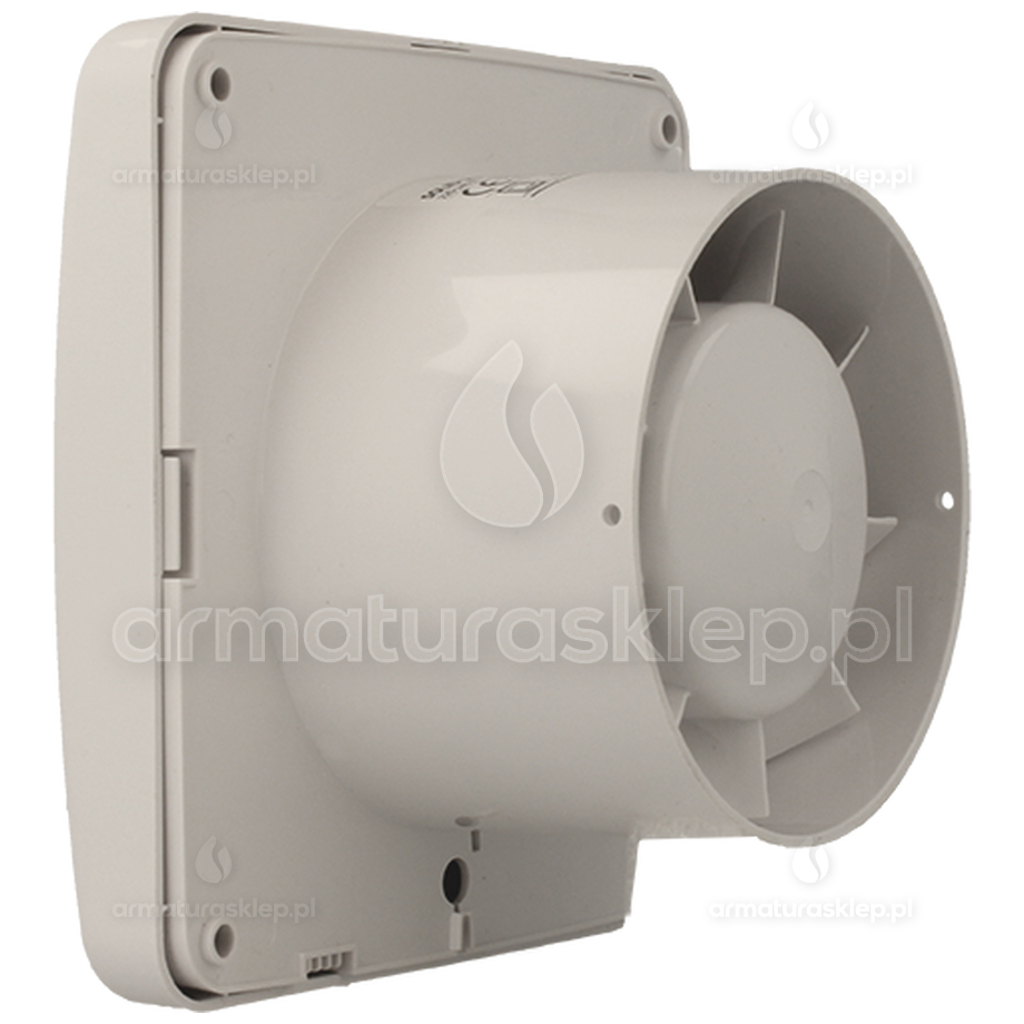 Vents SOLID SILENT wentylator osiowy fi 100mm cichy standard biały D100SR