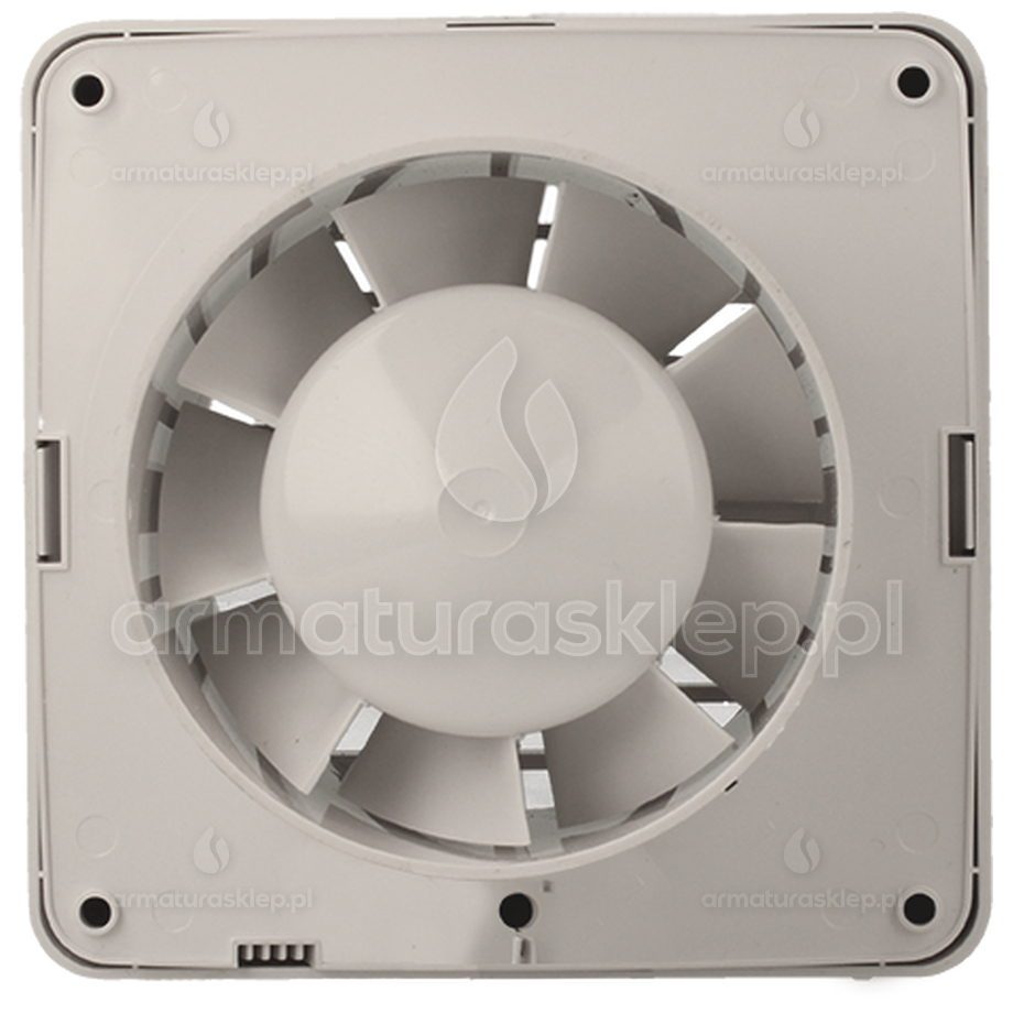 Vents SOLID SILENT wentylator osiowy fi 100mm cichy standard biały D100SR