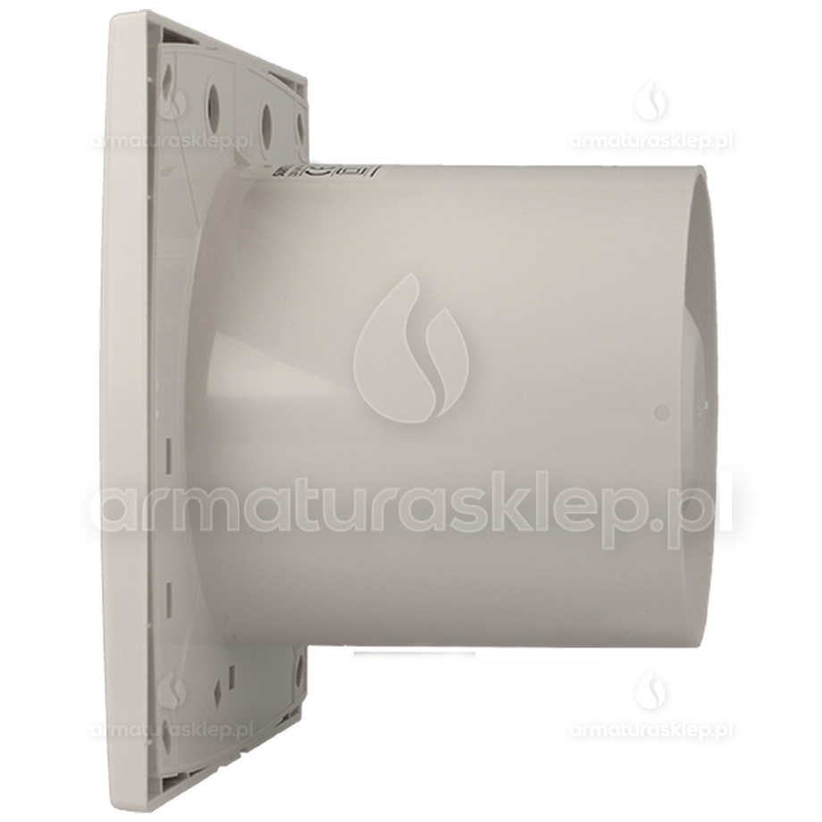 Vents SUBTIL wentylator osiowy fi 100mm standard biały D100S