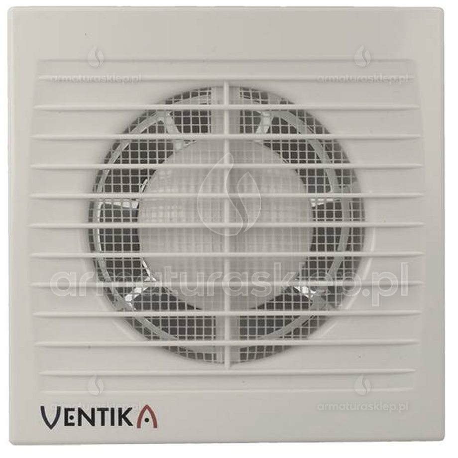 Vents SUBTIL wentylator osiowy fi 100mm standard biały D100S