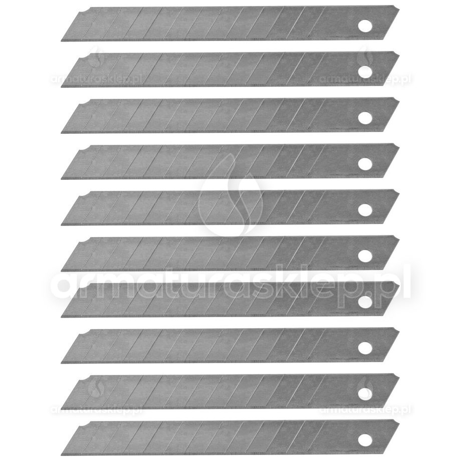 10x Ostrze łamane do tapeciaka 9mm STALCO S-17609