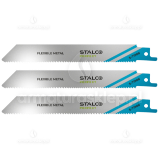 3x Brzeszczot do pił szablastych, metal 1,8-2,6x150mm STALCO PERFECT S-71988