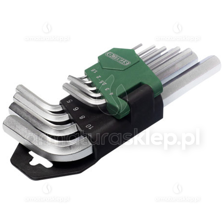 Klucze sześciokątne STALCO S-48309
