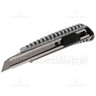 Nóż tapeciak z ostrzem łamanym 18mm blokada automatyczna STALCO S-17541