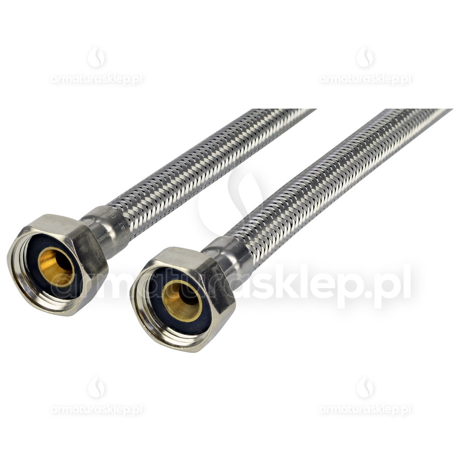 Wąż do wody w oplocie stalowym GW 3/4 200 cm