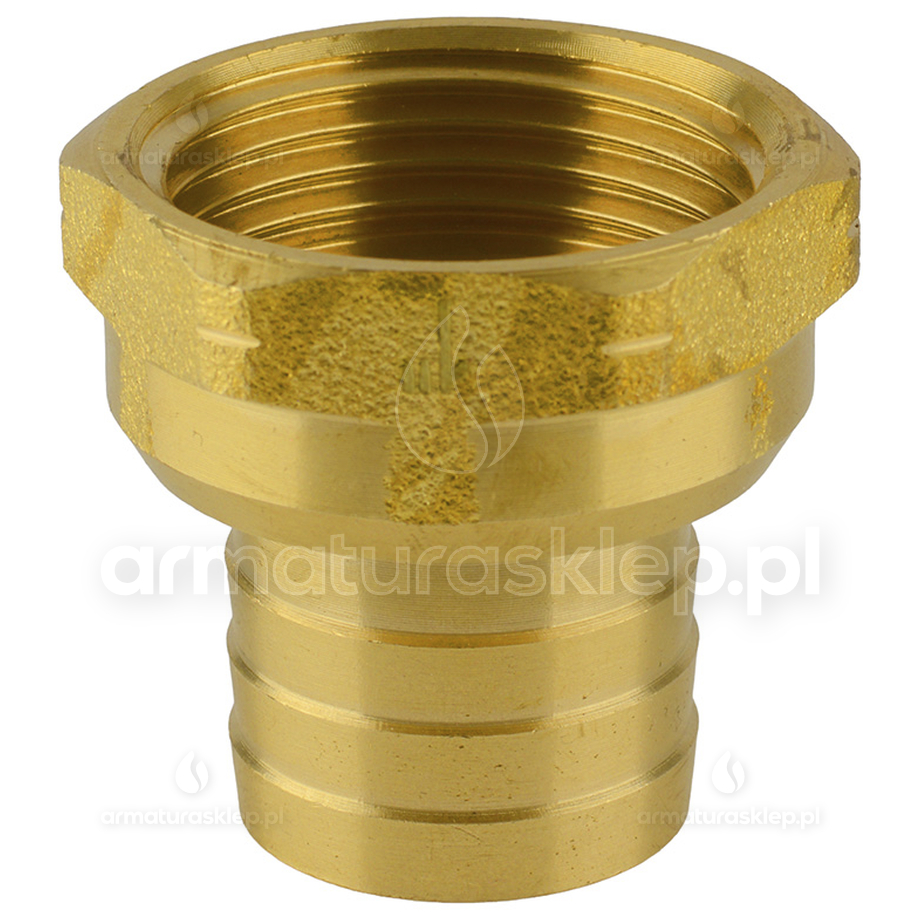 ZŁĄCZKA mosiężna na węża ogrodowego 25 mm x 1" GW nypel tuleja wylewka